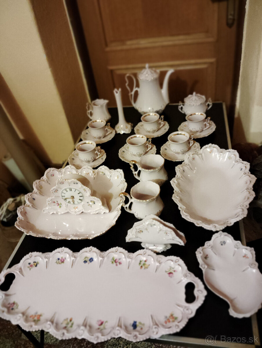 Ruzovy porcelan.Chodov.Dekor Lenka.