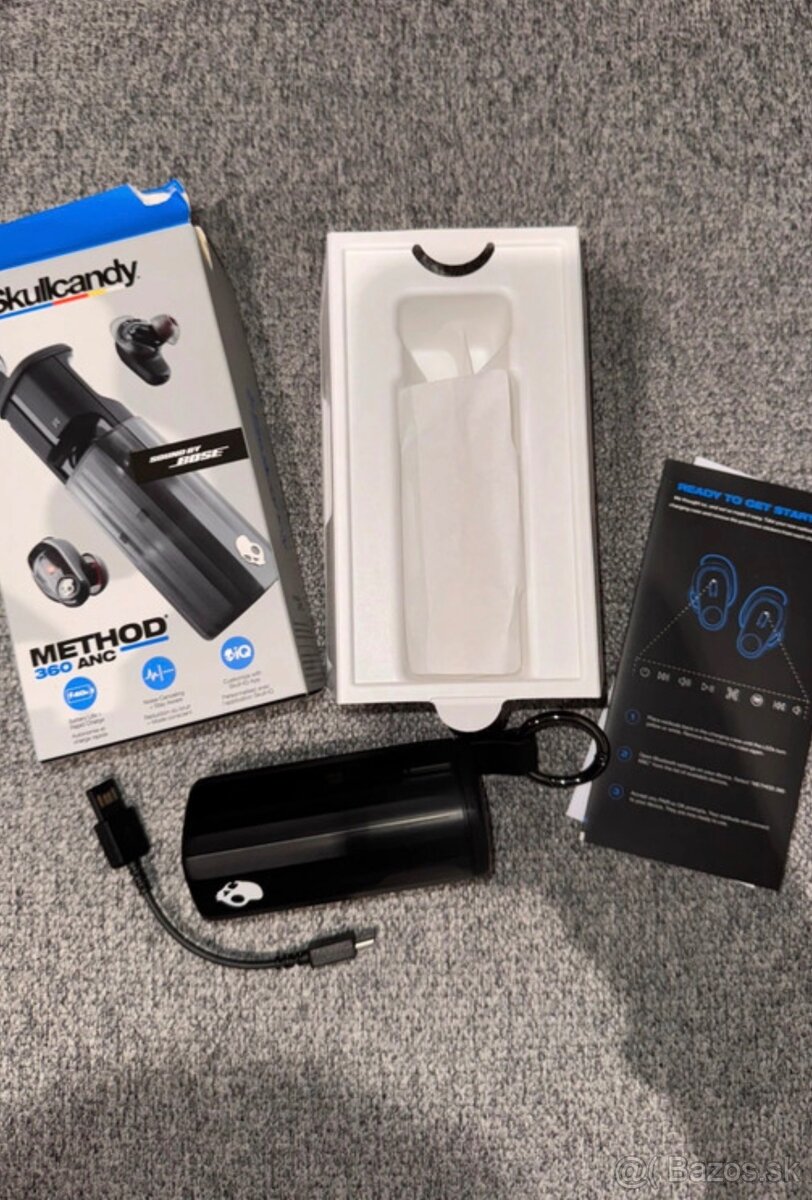 Bezdrôtové slúchadlá Skullcandy Method 360 sound by Bose