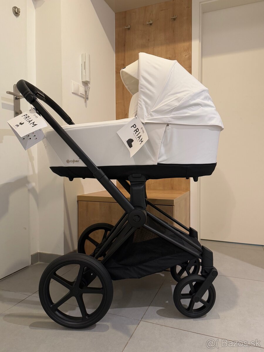 Cybex priam 4.0 off white nový