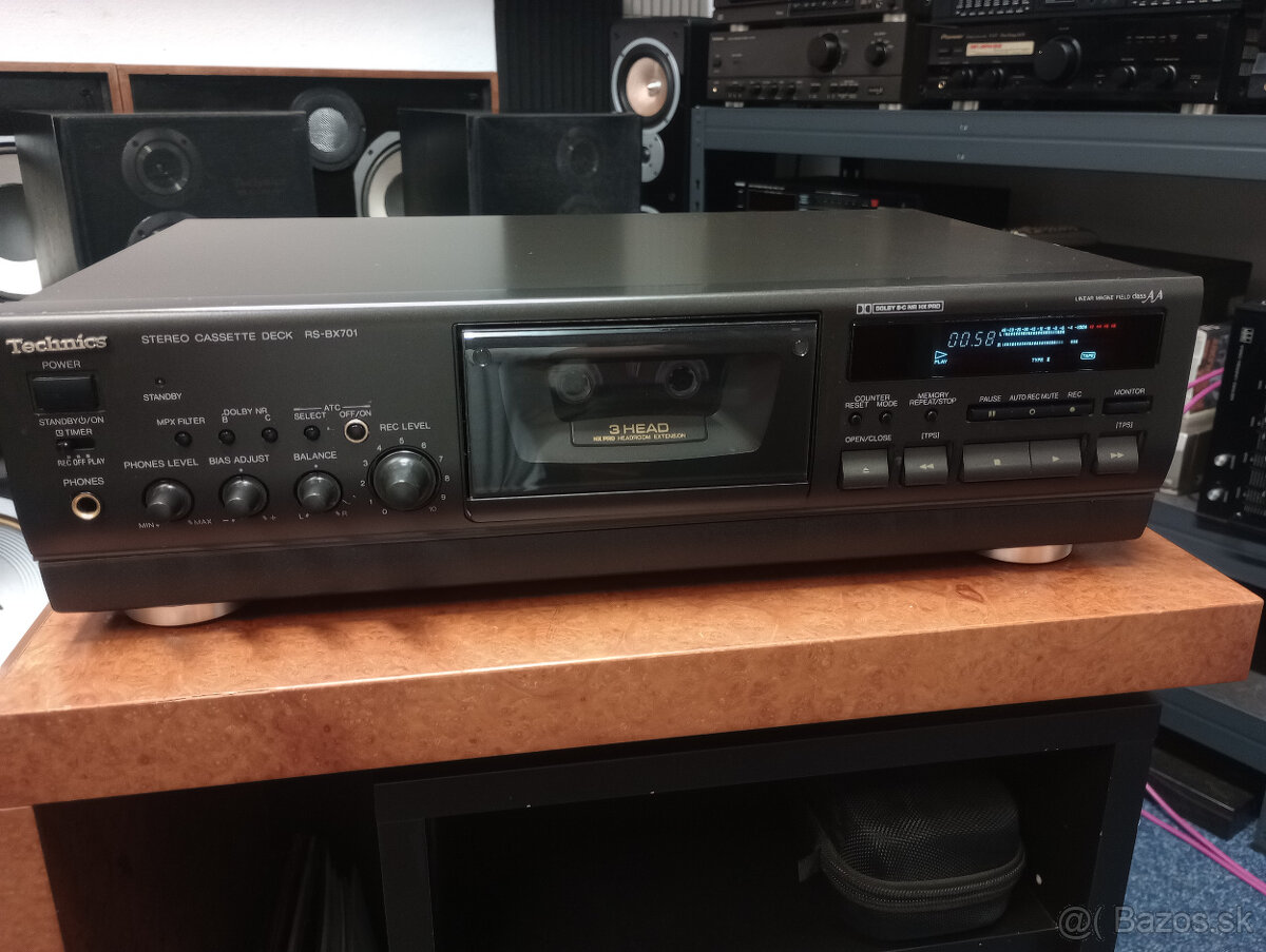 Technics RS-BX701 – Špičkový 3-hlavový Deck -