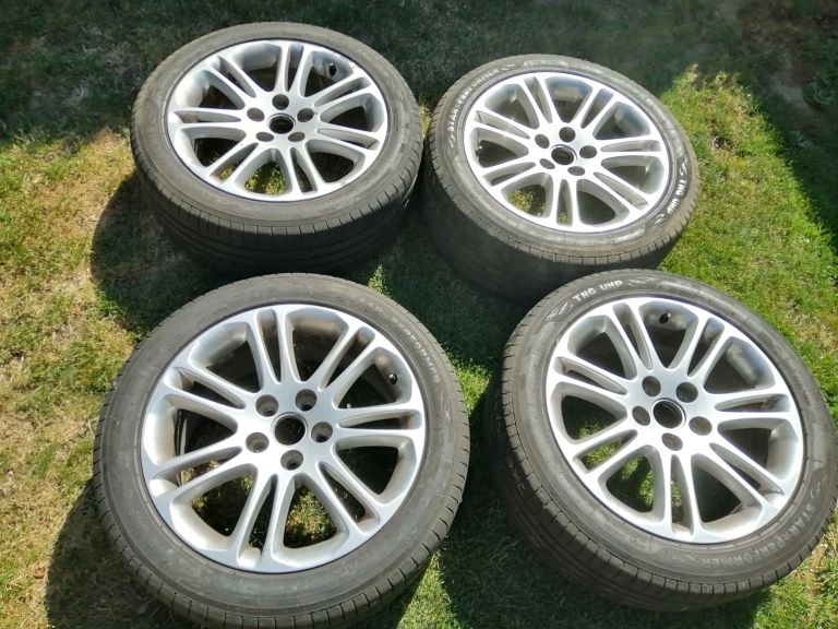 hlinikové disky Opel Insignia-8Jx18-5x120 + pneu 245/45r18