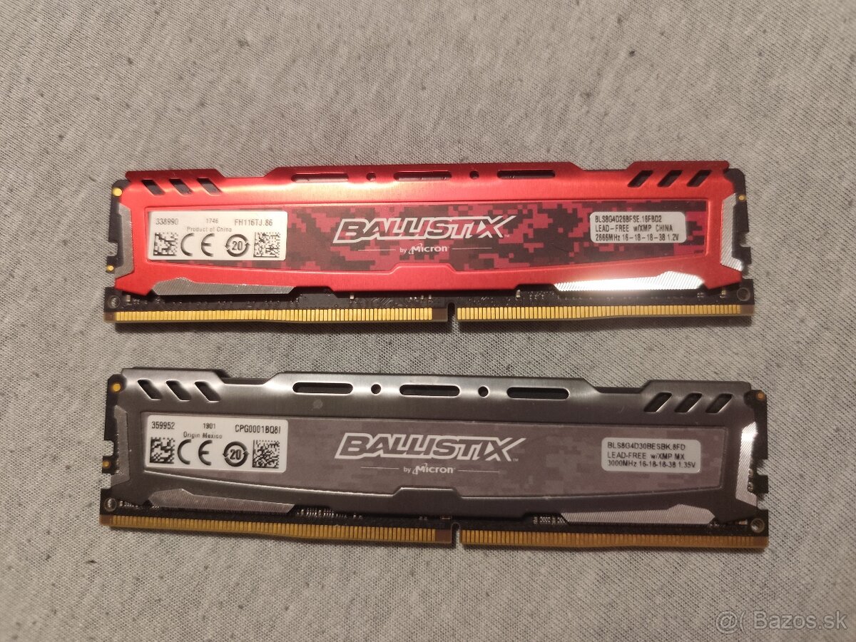 Pamäť RAM 16gb DDR4