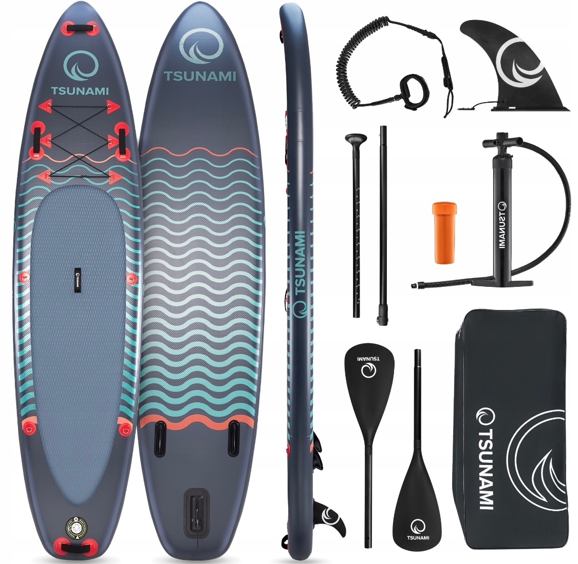 🔥 Letný HIT 2025 — SUP Board TSUNAMI 350 cm + Všetko Príslu