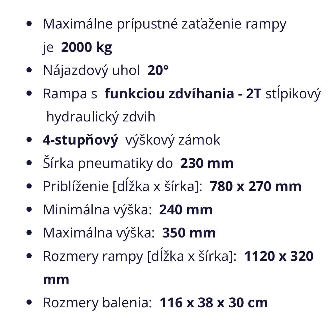 Nájazdové rampy