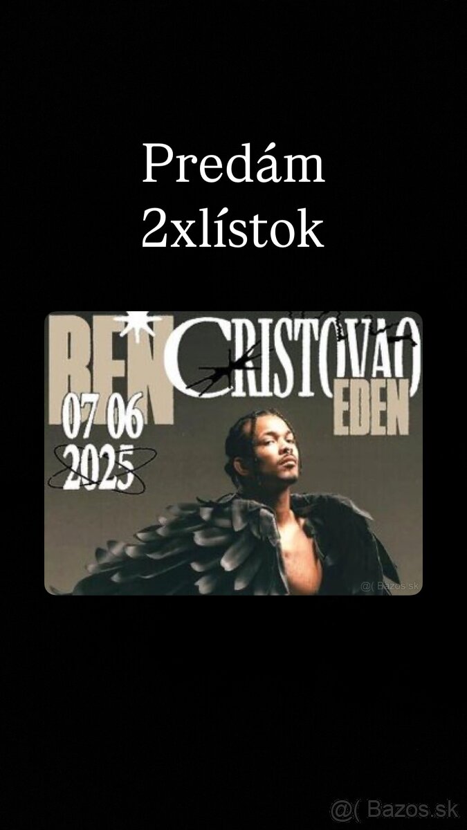 BEN CRISTOVAO EDEN 7.6.2025