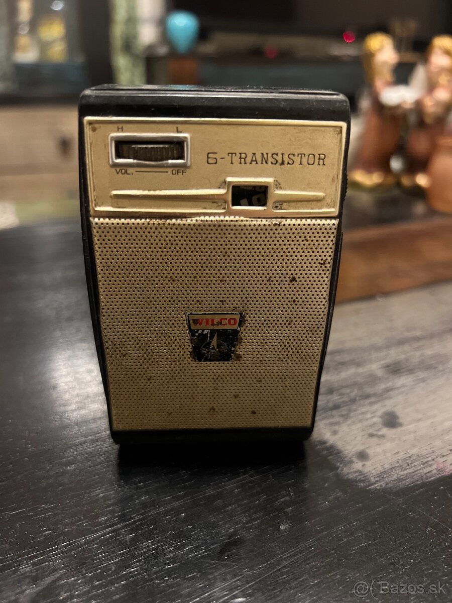 Japonské retro rádio 1962-1964, funkčné