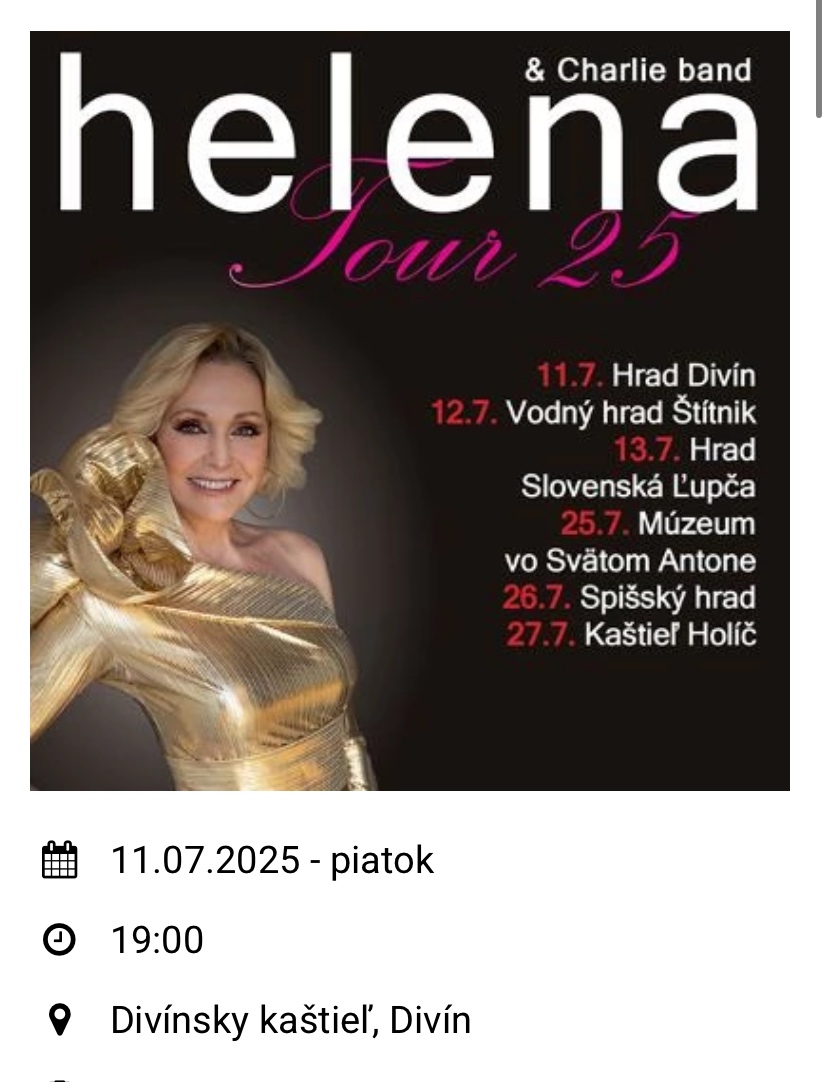 Helena Vondráčková - Hrad DIVÍN