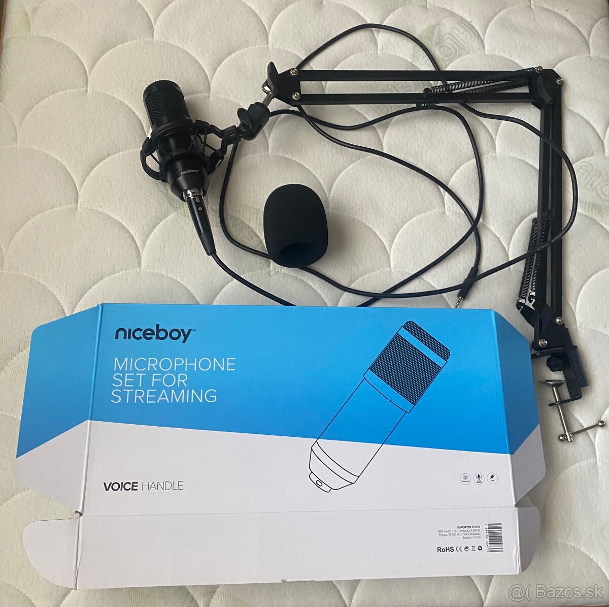 🎙️ Niceboy VOICE Handle – streaming set