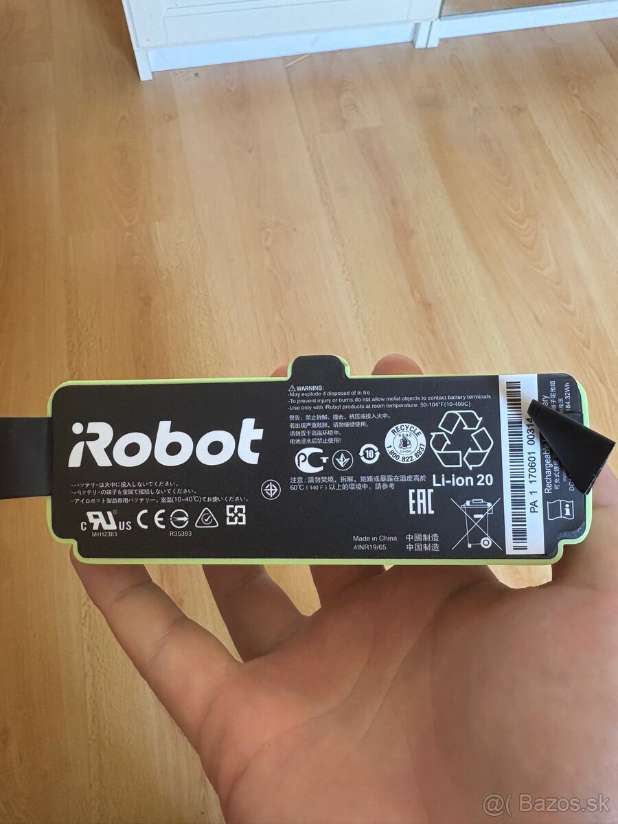 iRobot roomba bateria