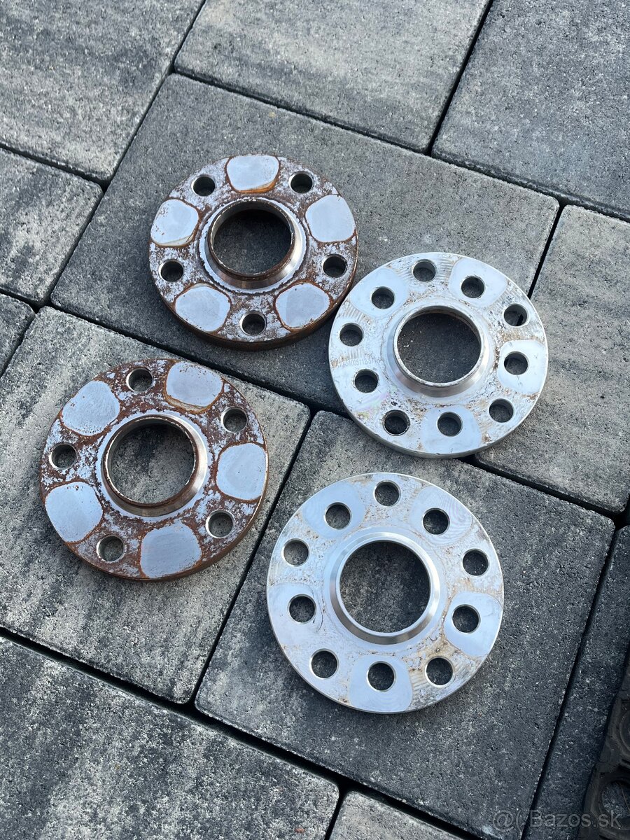 5x112 rozširovacie podložky 2x 10mm 2x 15mm, 57.1mm