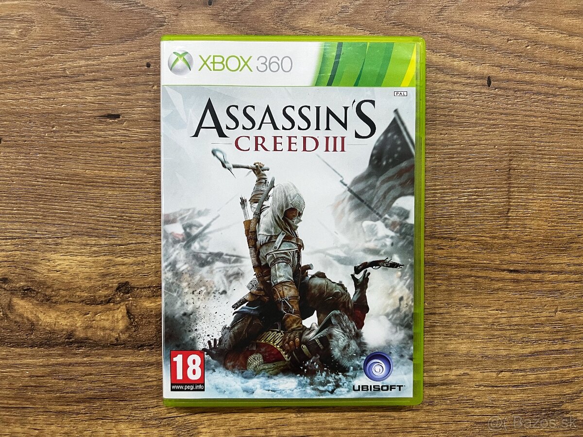 Hra na Xbox 360 - Assassin’s Creed 3