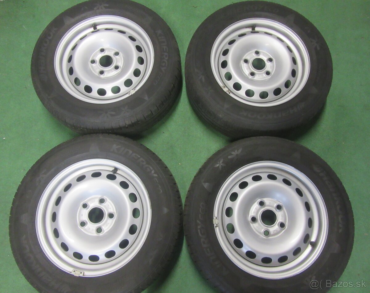 R15 letná sada OCTAVIA rozteč 5x112 195/65r15 Hankook