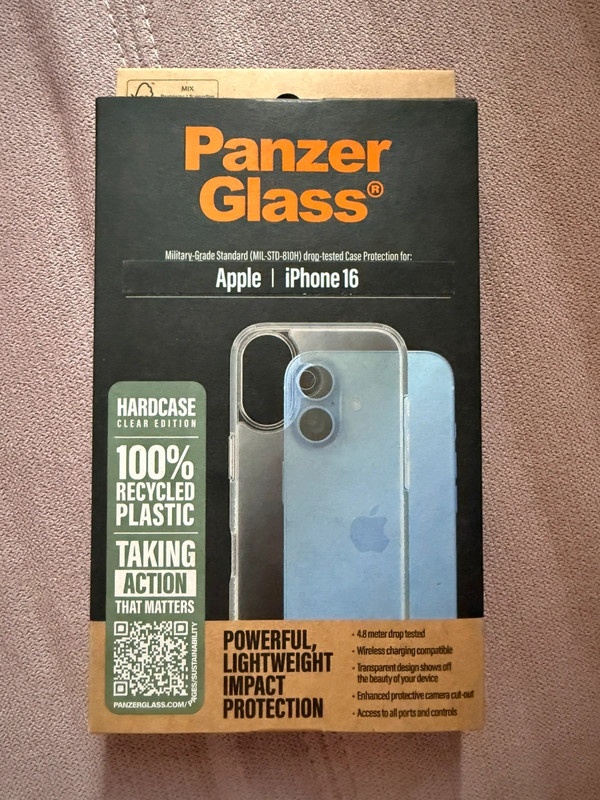 PanzerGlass Apple iPhone 16 - obal