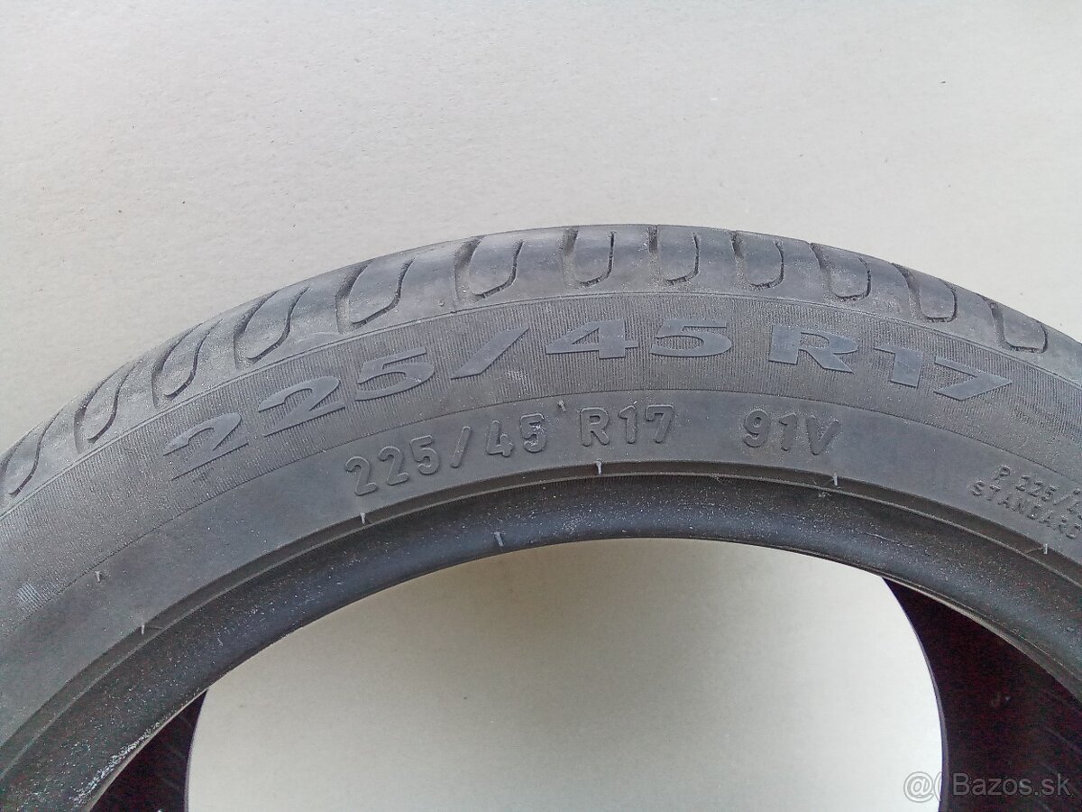 Predám letné pneumatiky Pirelli P7 Cinturato