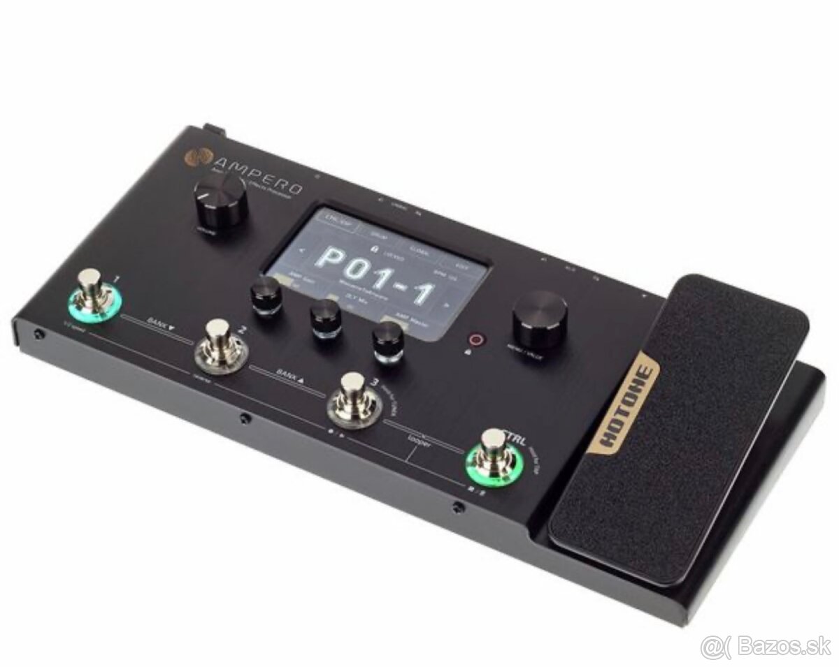 Hotone Ampero - multiefekt a amp modeler
