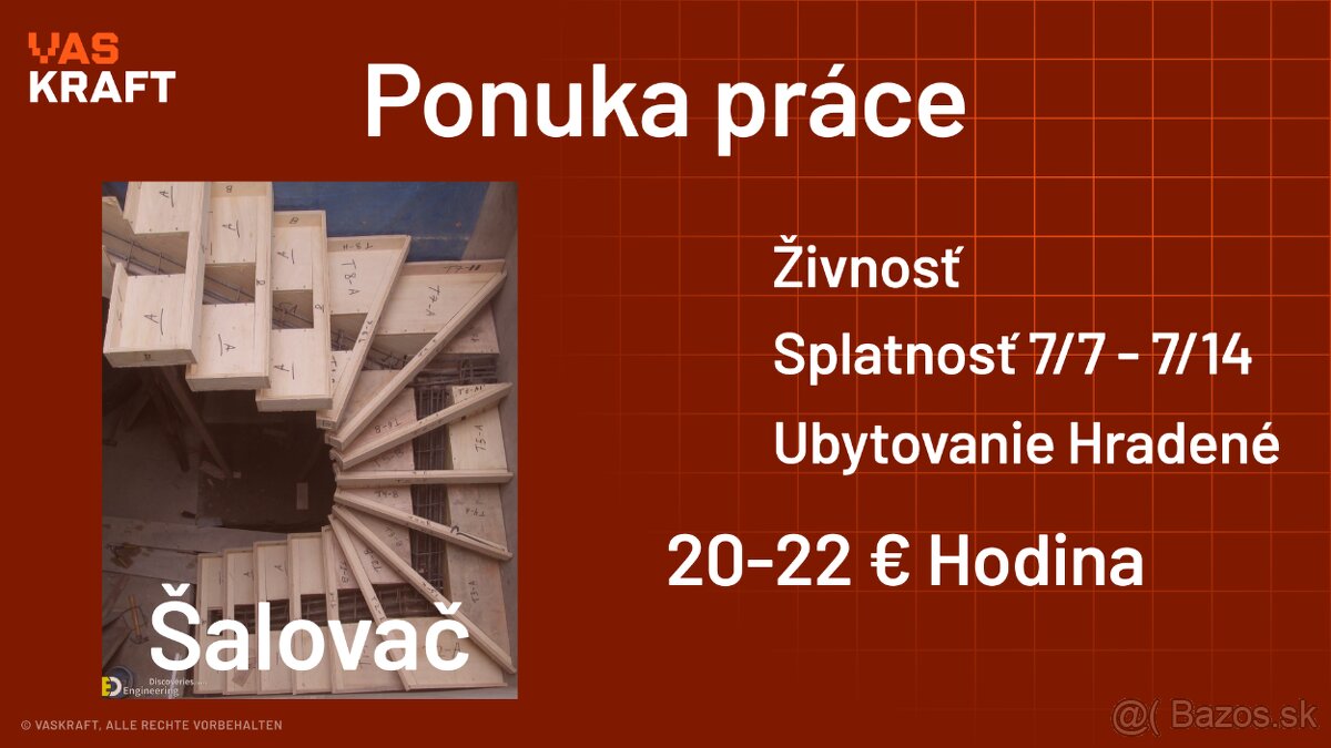Hľadáme Šalovačov - NEMECKO - 6150 €
