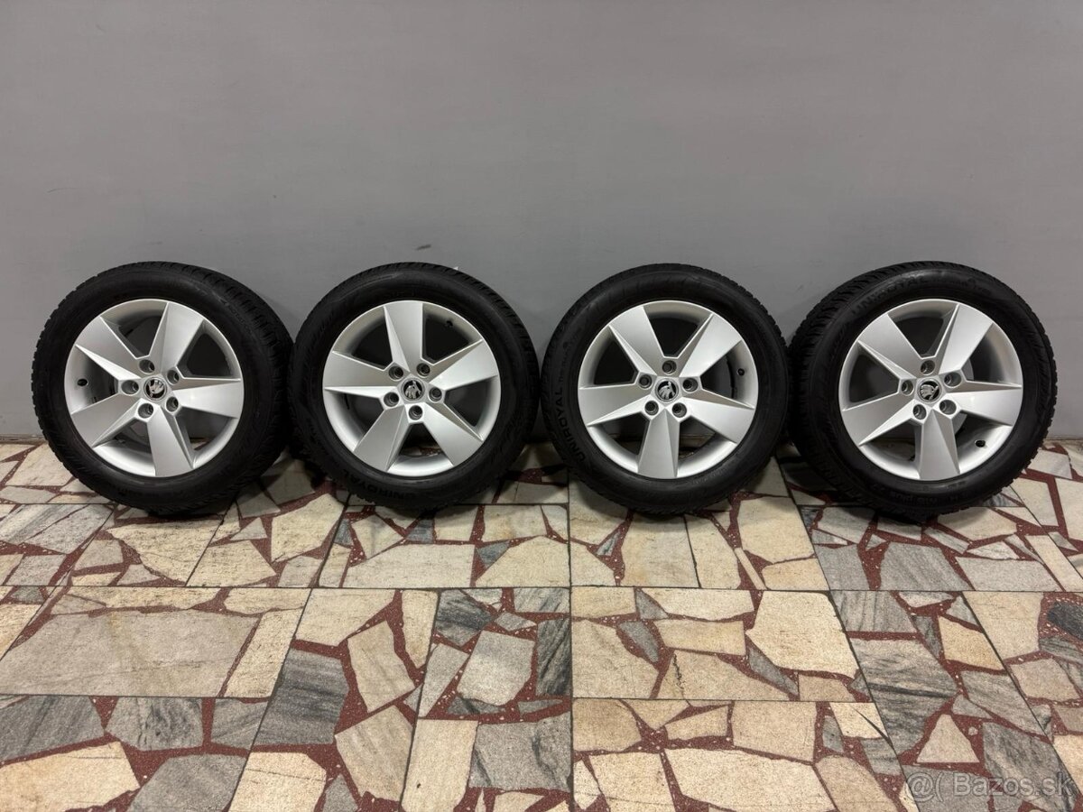 originální ALU kolesá škoda ilias 5x112