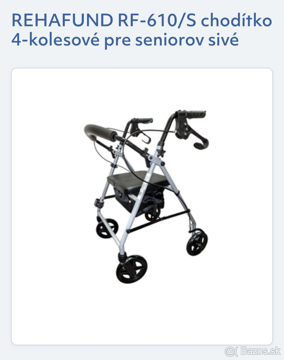 Rolátor- chodítko