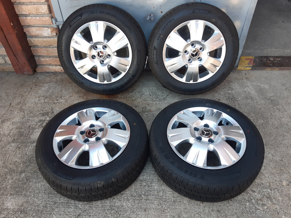 5x112  16"  Mercedes Vito, Viano -nová sada