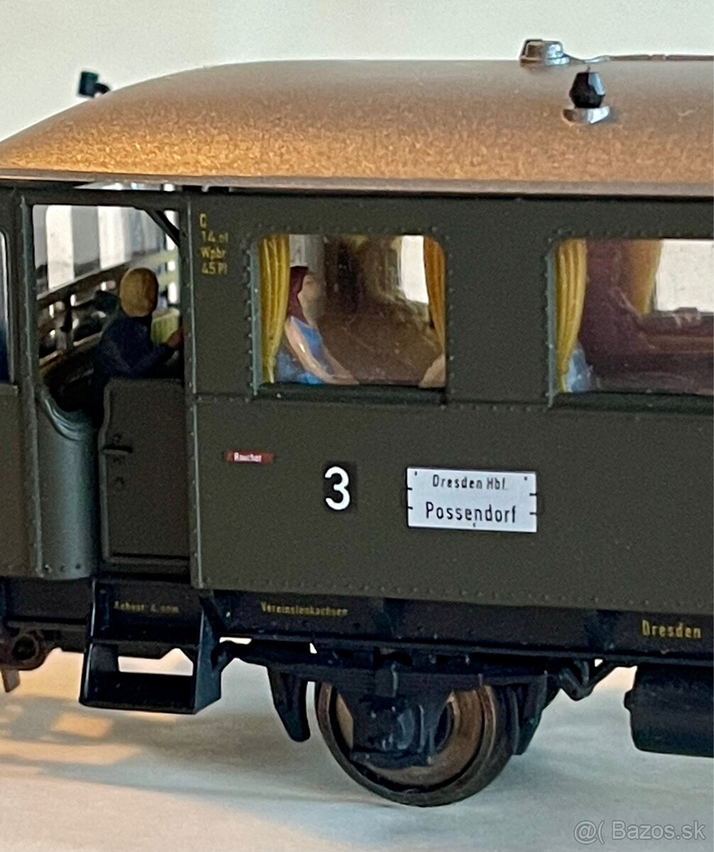 Železničné vagóny H0 PIKO 2 ks s cestujúcimi