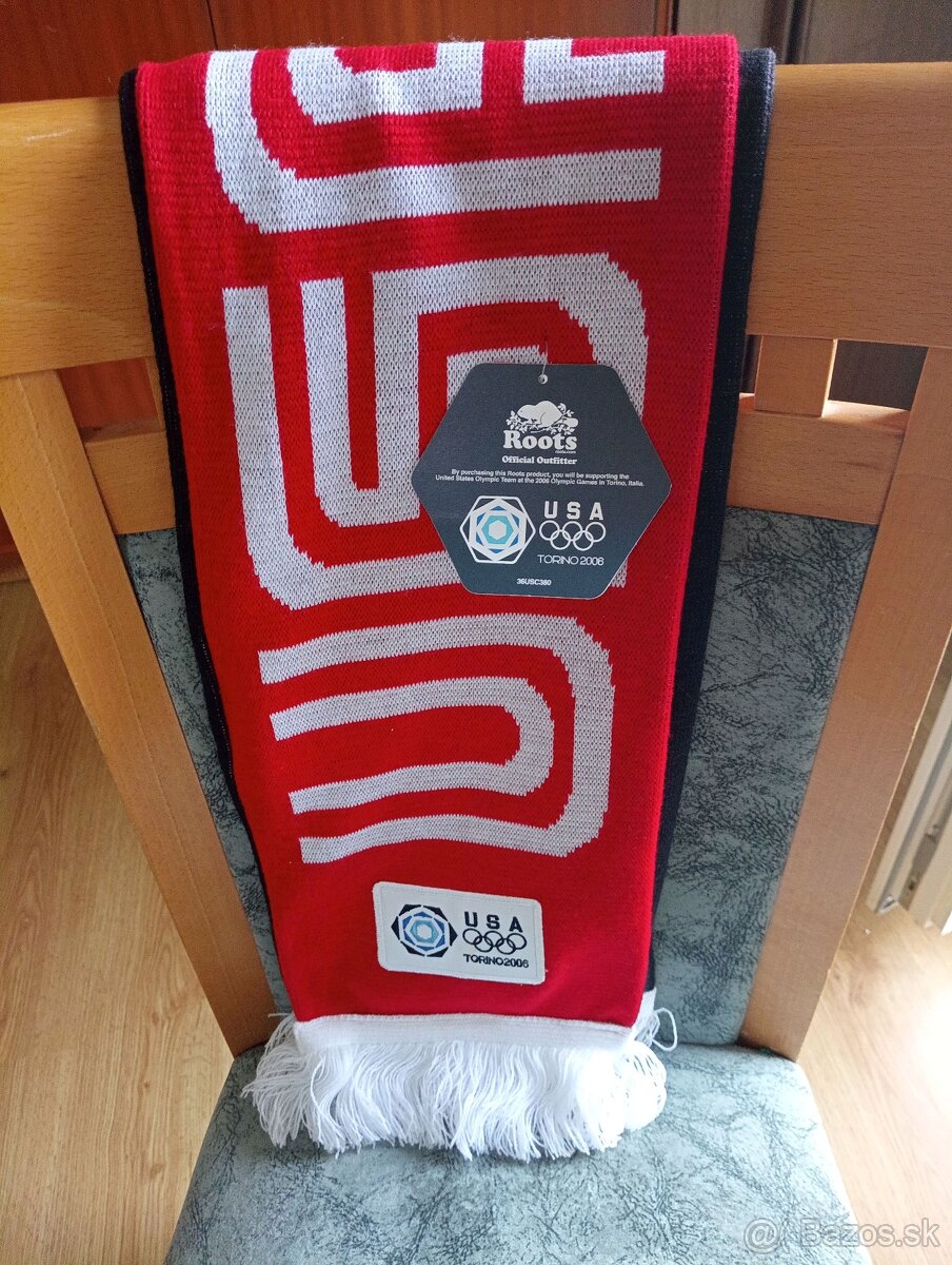 Šál USA - zimná olympiáda 2006