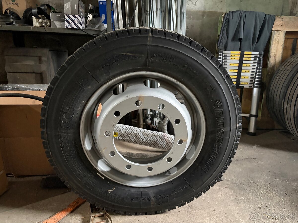 Bridgestone ECOPIA H-DRIVE 002 315/60 R22,5 nová s diskom