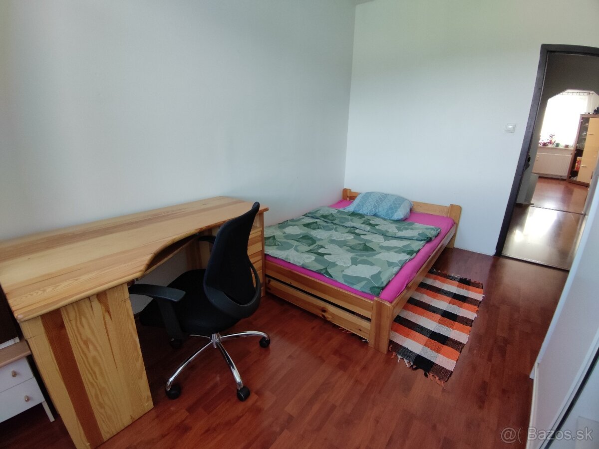 Prenájom izby v zariadenom 3i byte-súkromie- Sásova