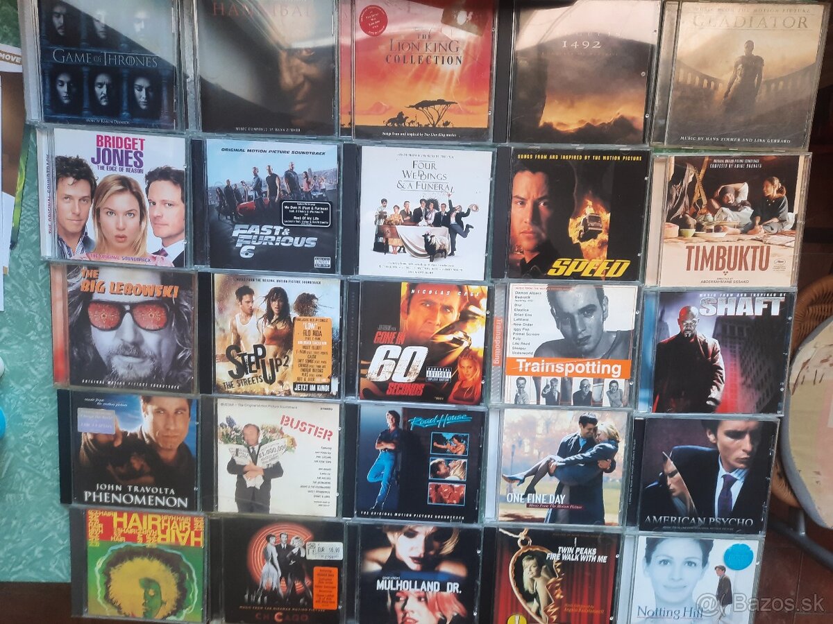 CD soundtracky
