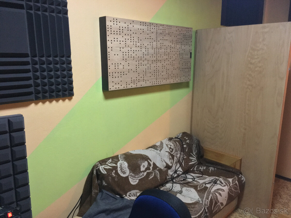 Absorpčné panely drevené