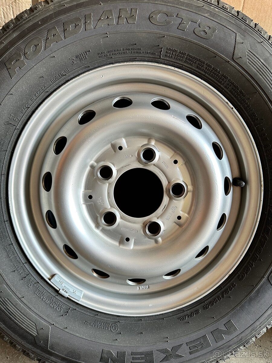 Mercedes Sprinter, VW LT Transporter plechove disky