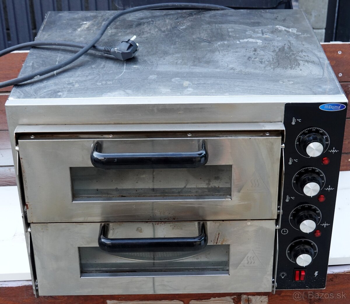 Maxima Compact Pizza pec 2×40 cm, 230 V (09362155)