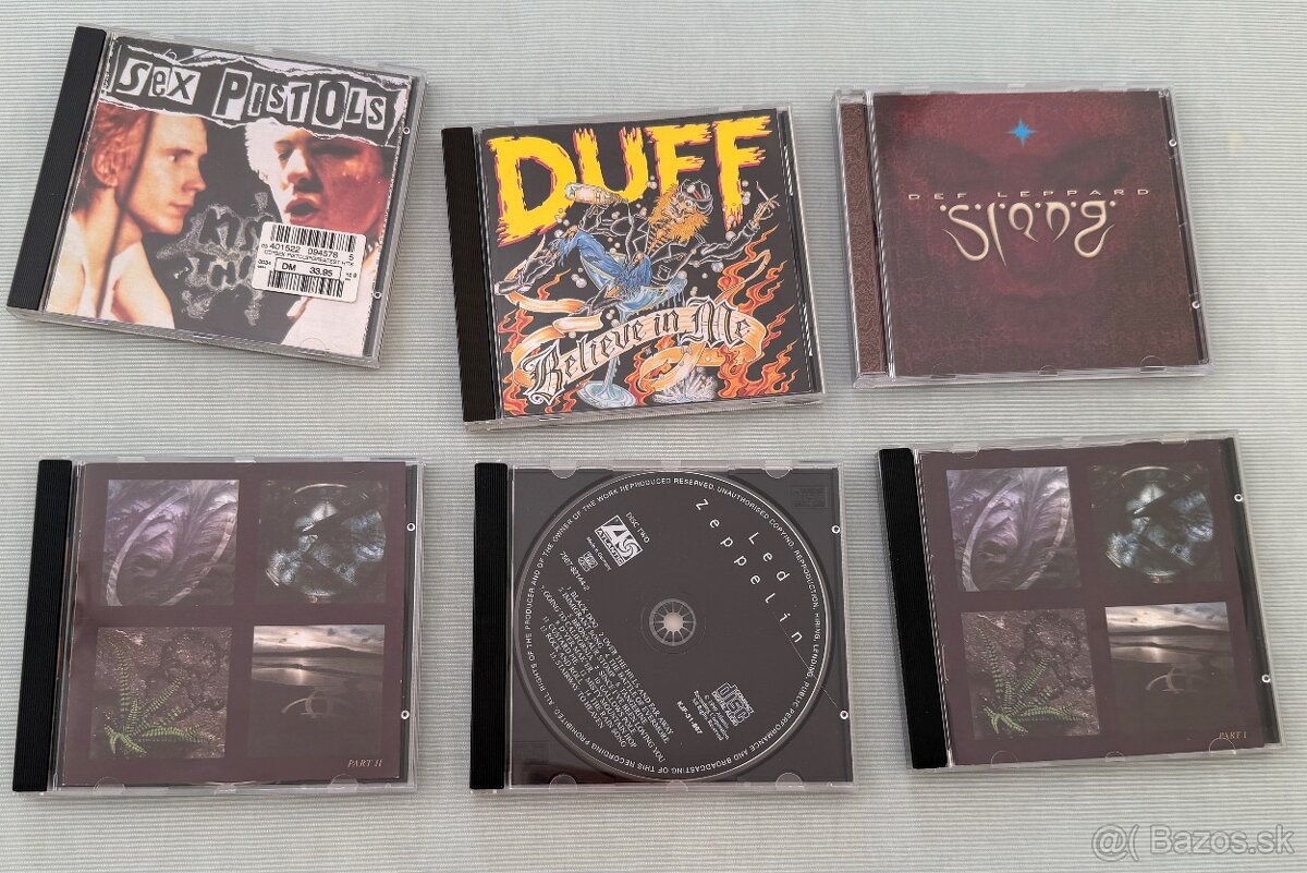 Cdčka Duff,Sex Pistols,Def Leppard a Led Zeppelin