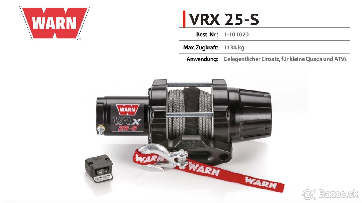 Navijak WARN VRX 25-S