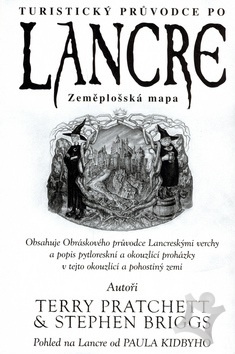 Turistický pruvodce po Lancre – Zeměplošská mapa - Pratchett