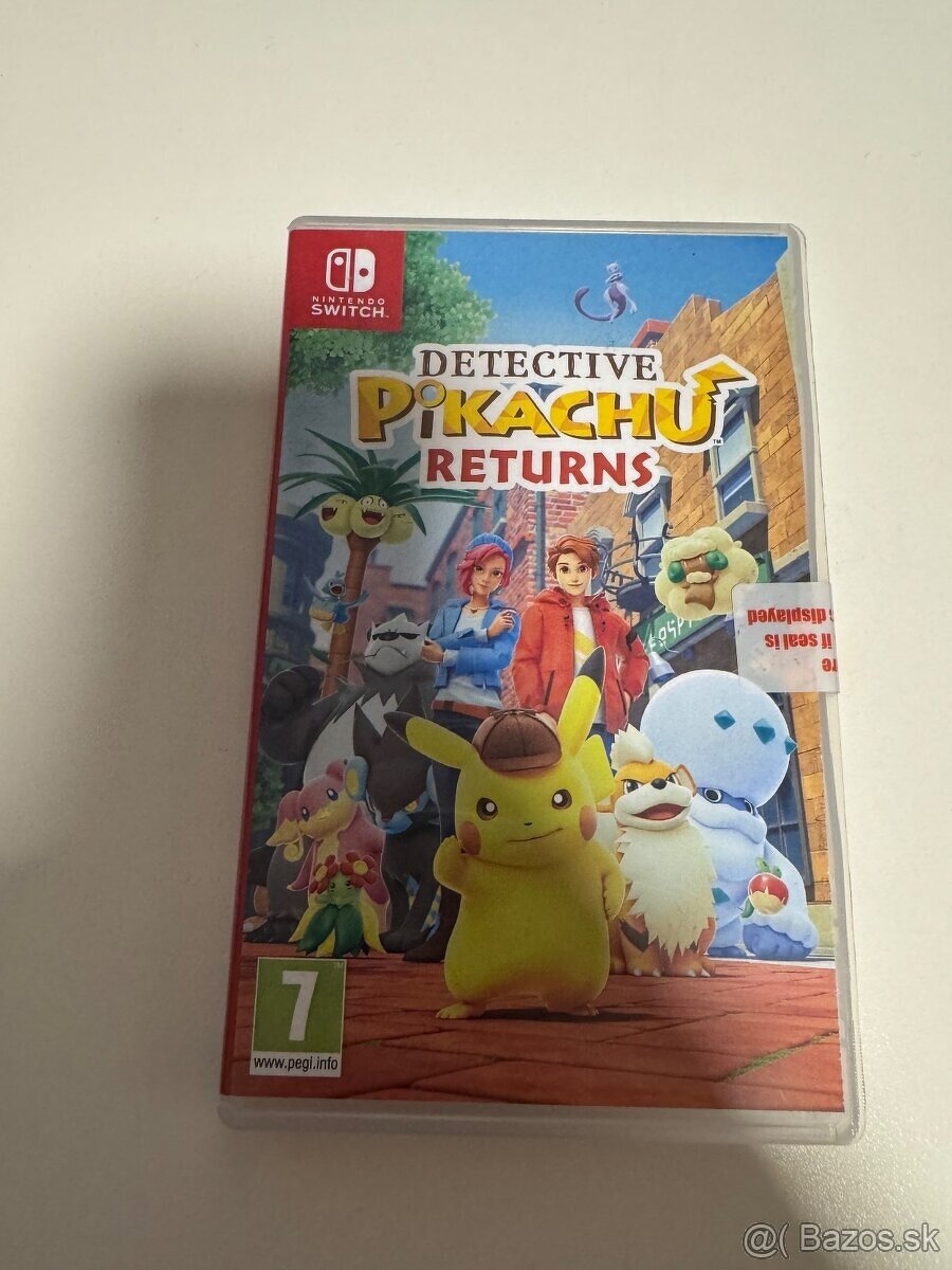 predam detective pikachu returns na nintendo switch
