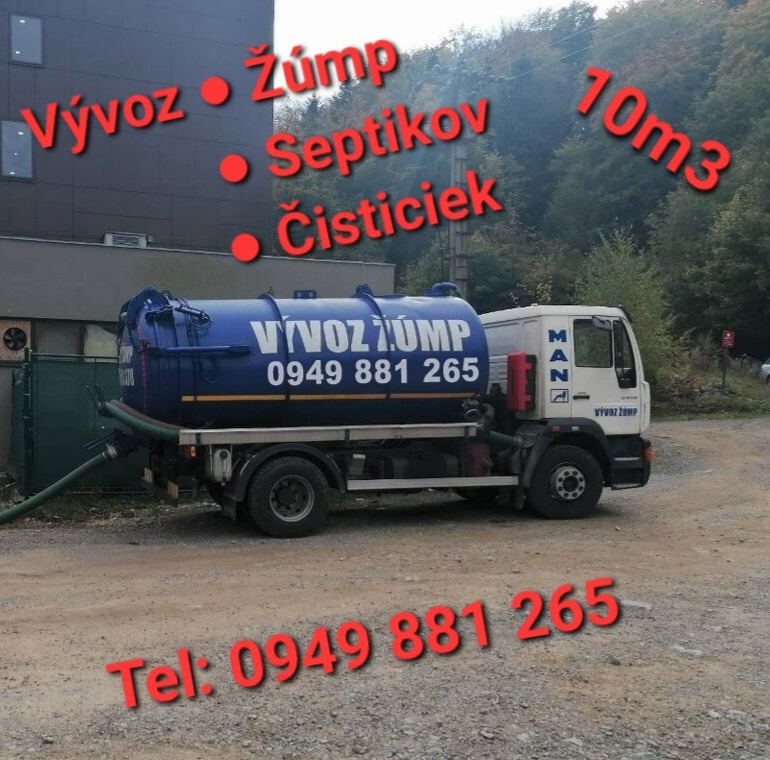 Vyvoz zumpy a septiku Zahorie Fekal