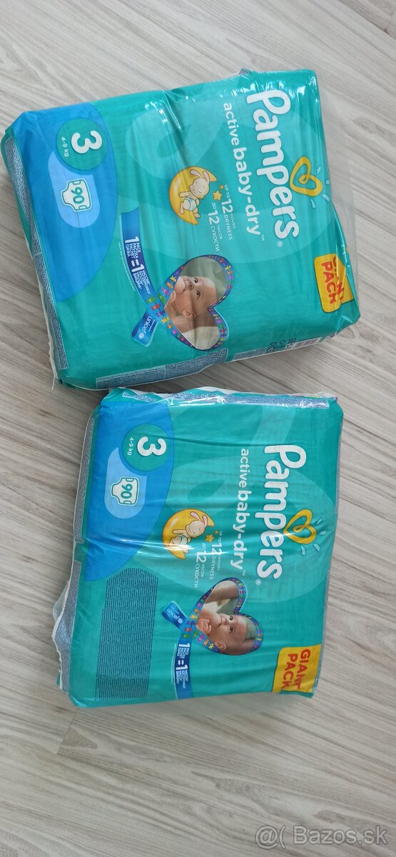 Pampers plienky