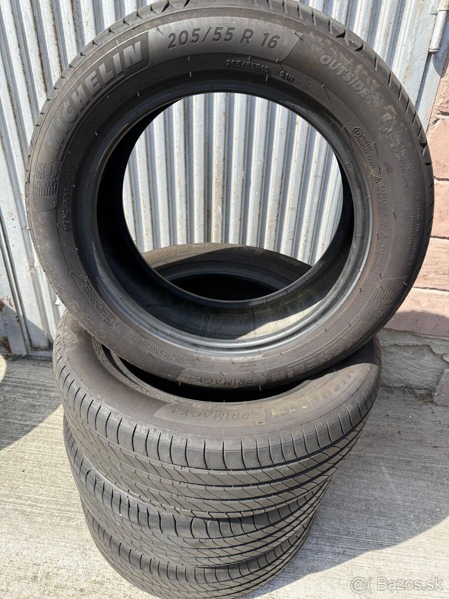 Letne pneumatiky MICHELIN 205/55 R16