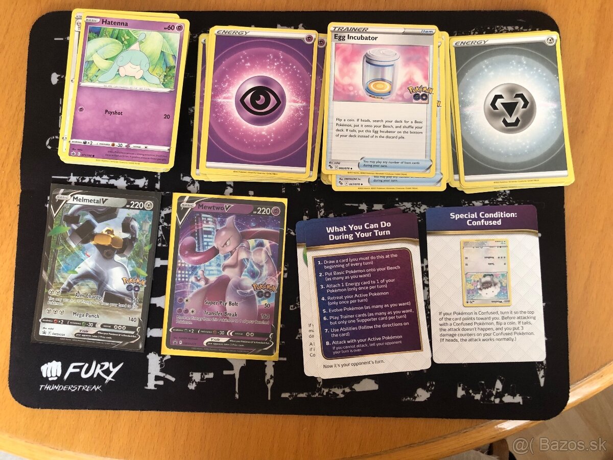Pokémon v battle deck Melmetal and Mewto