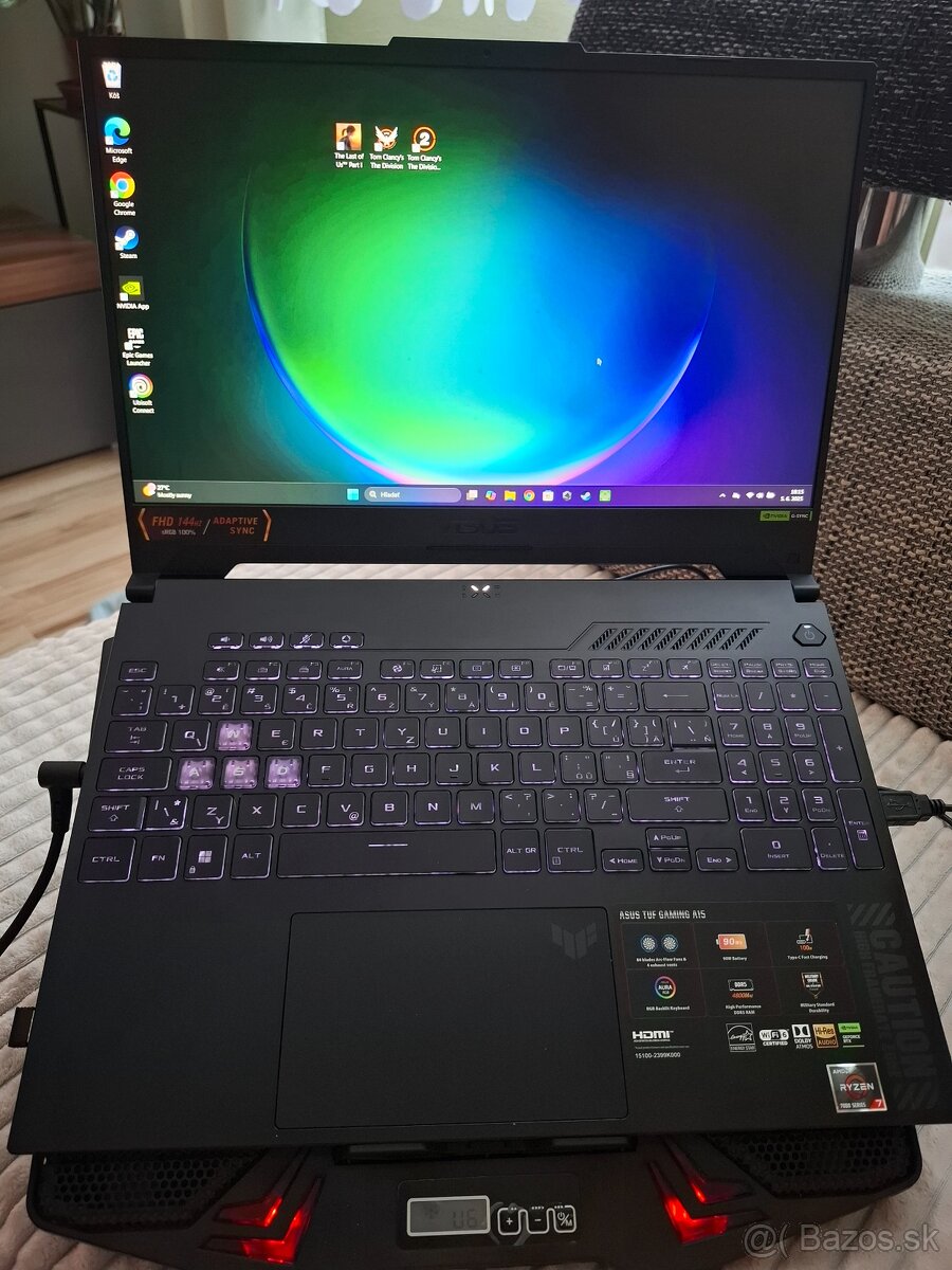 Notebook Asus TUF Gaming A15 (FA507NVR-LP148W)