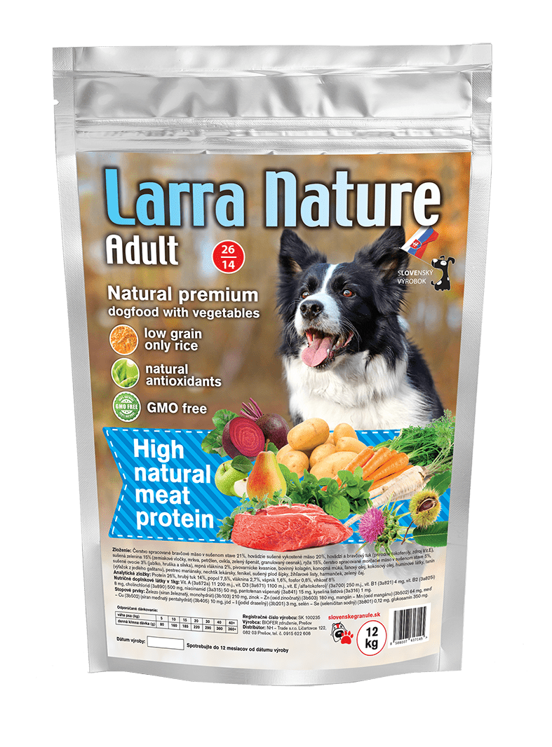 Granule pre psa Larra Nature Adult 12kg