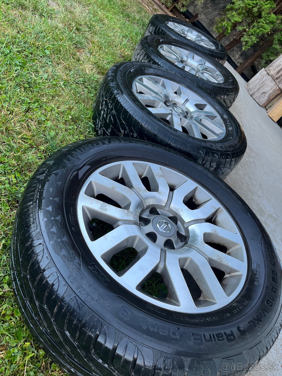 Nissan disky 6x114,3 r18 s pneu