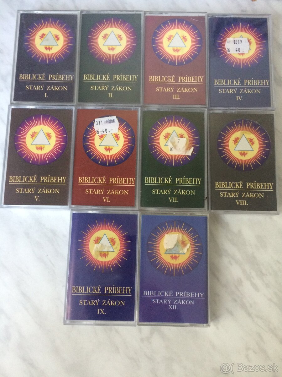 Kazety originál-BIBLICKE PRIBEHY-Starý zákon