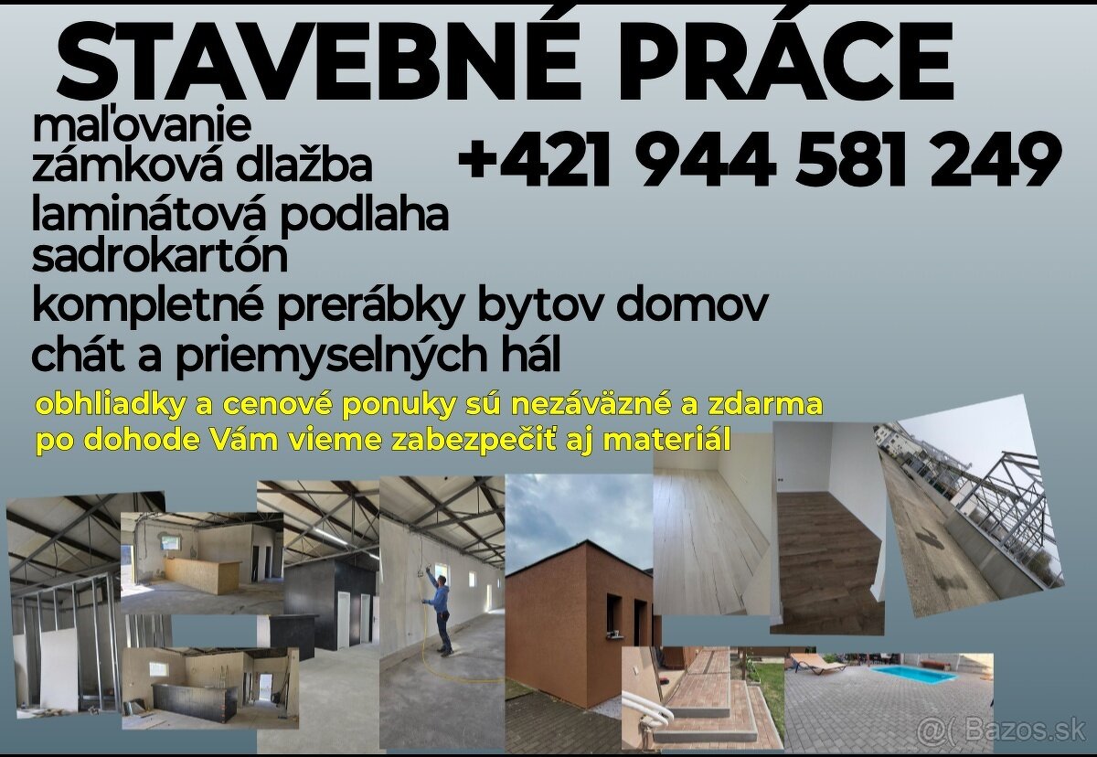 Stavebné práce