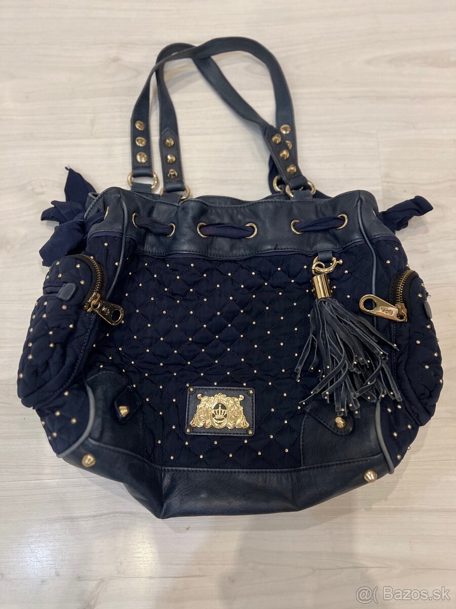 Predám Juicy Couture kabelku 100% originál tmavomodrá
