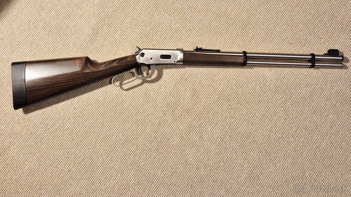 Vzduchovka Walther lever action long steel finish