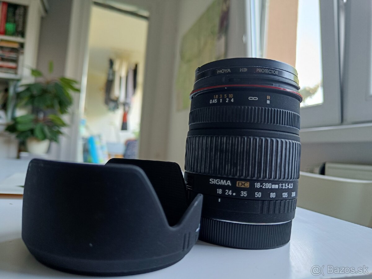 Sigma DC 18-200mm f3.5-6.3