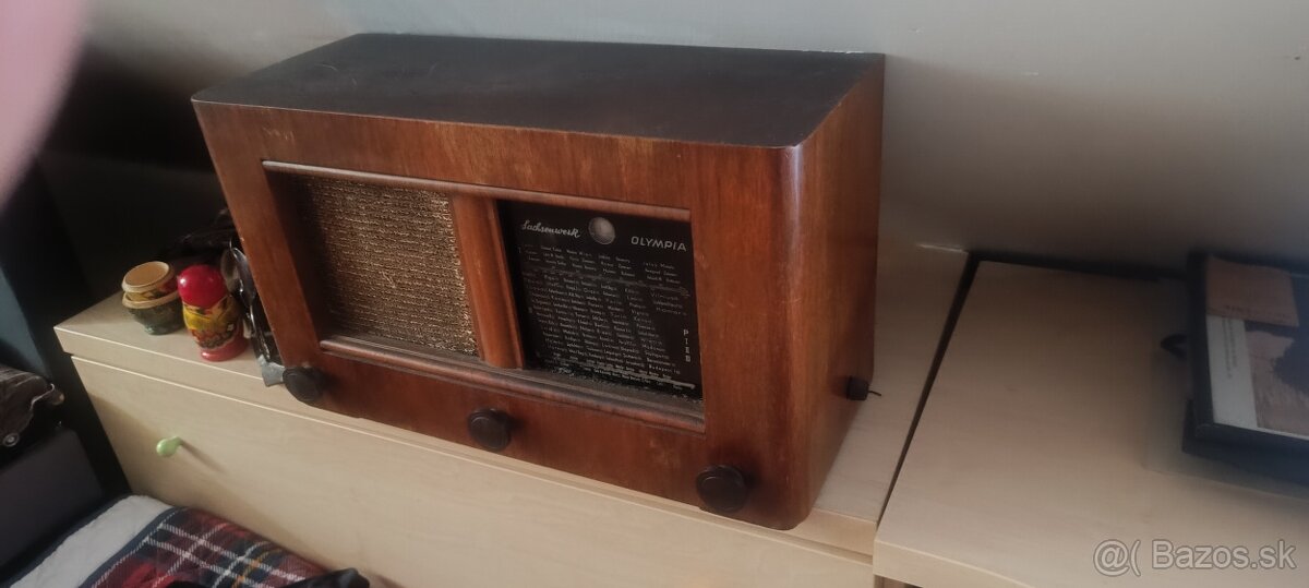 Staré Rádio Sachsenwerk Olympia 403 WK
