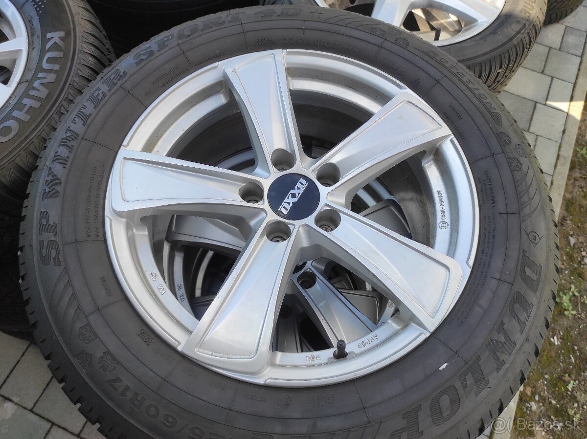 Zimna sada Audi A6 17"5x112 225/60 R17 Dunlop