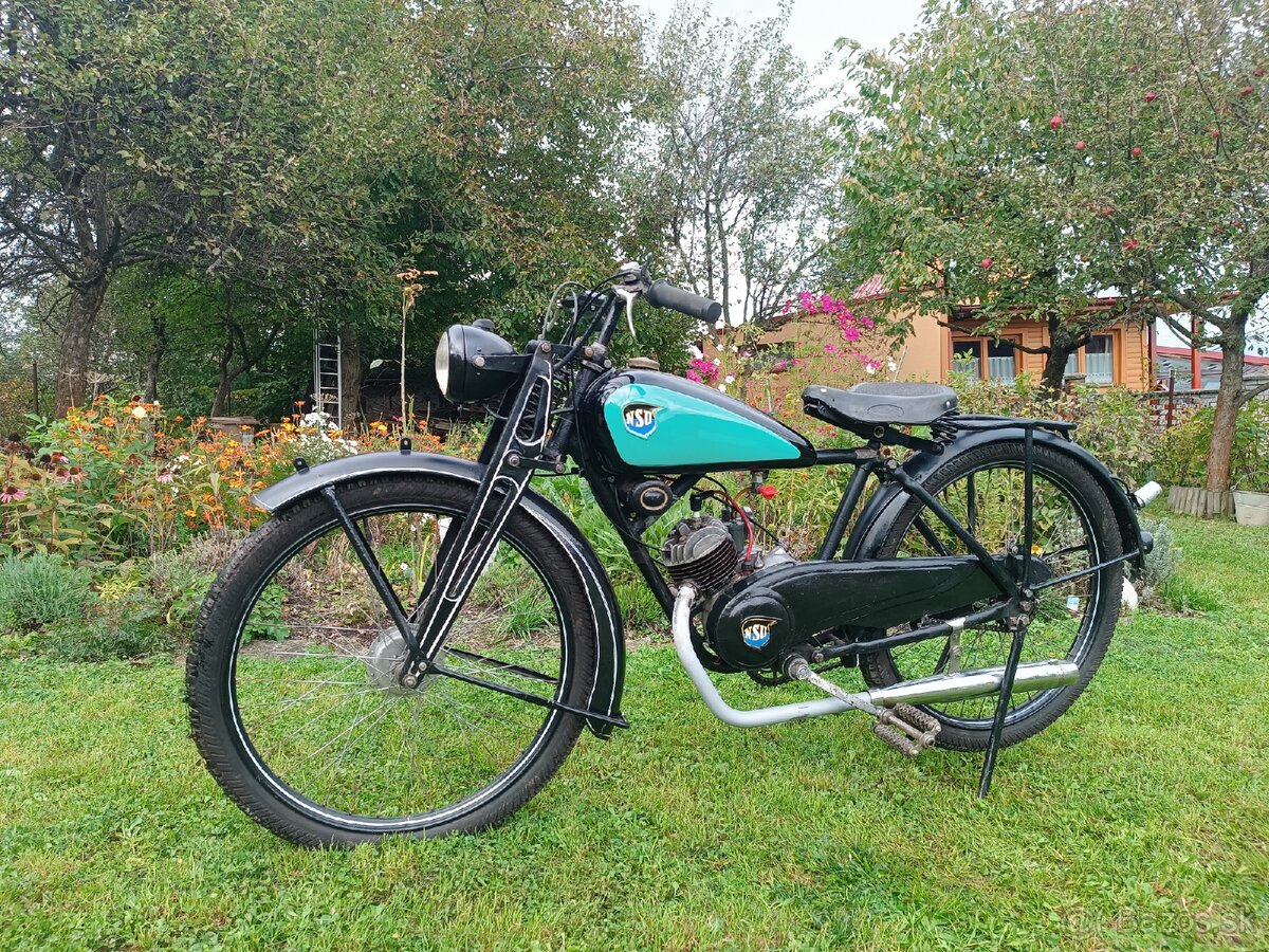 Predám nemecký motocykel NSU 98 Quick r.v. 1940